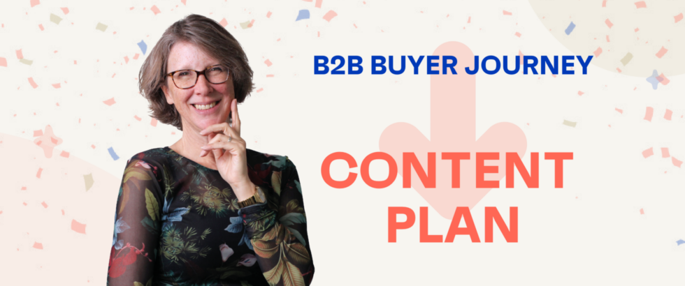 from b2b buyer journey to content plan
